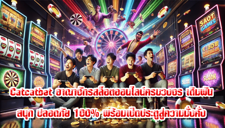 Catcatbet อาณาจักรสล็อตออนไลน์ครบวงจร เดิมพันสนุก ปลอดภัย 100% พร้อมเปิดประตูสู่ความมั่งคั่ง