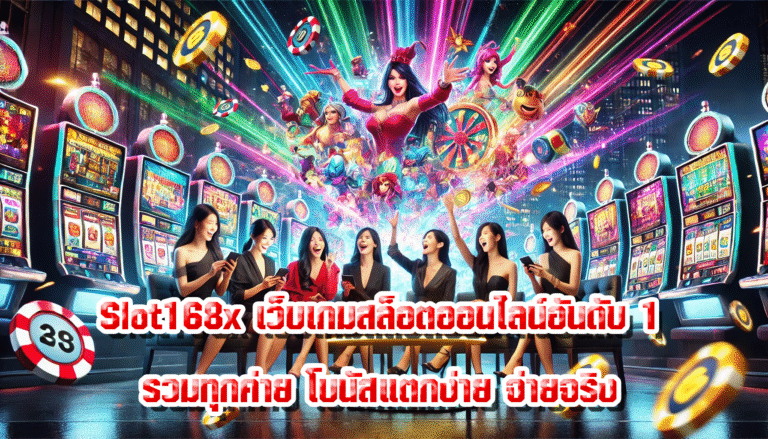 Slot168x เว็บเกมสล็อตออนไลน์อันดับ 1 รวมทุกค่าย โบนัสแตกง่าย จ่ายจริง